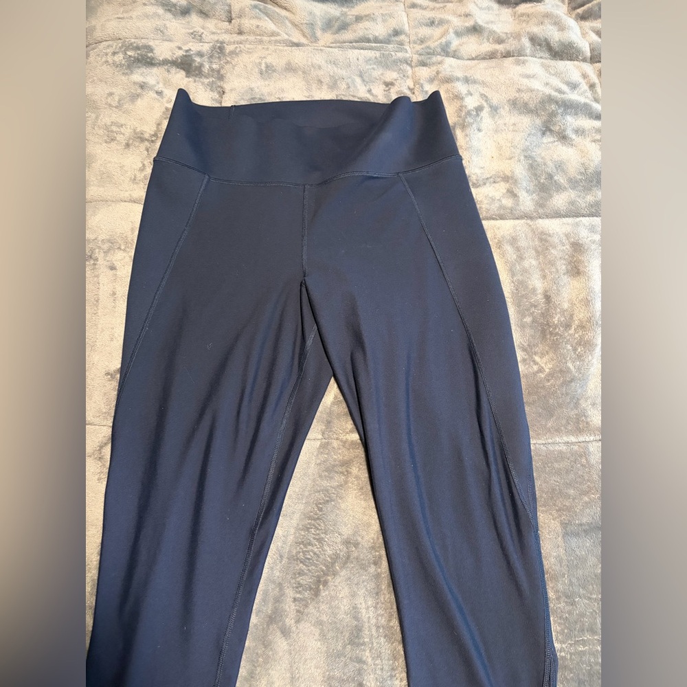 Old Navy Active Navy Blue High-Waisted Leggings